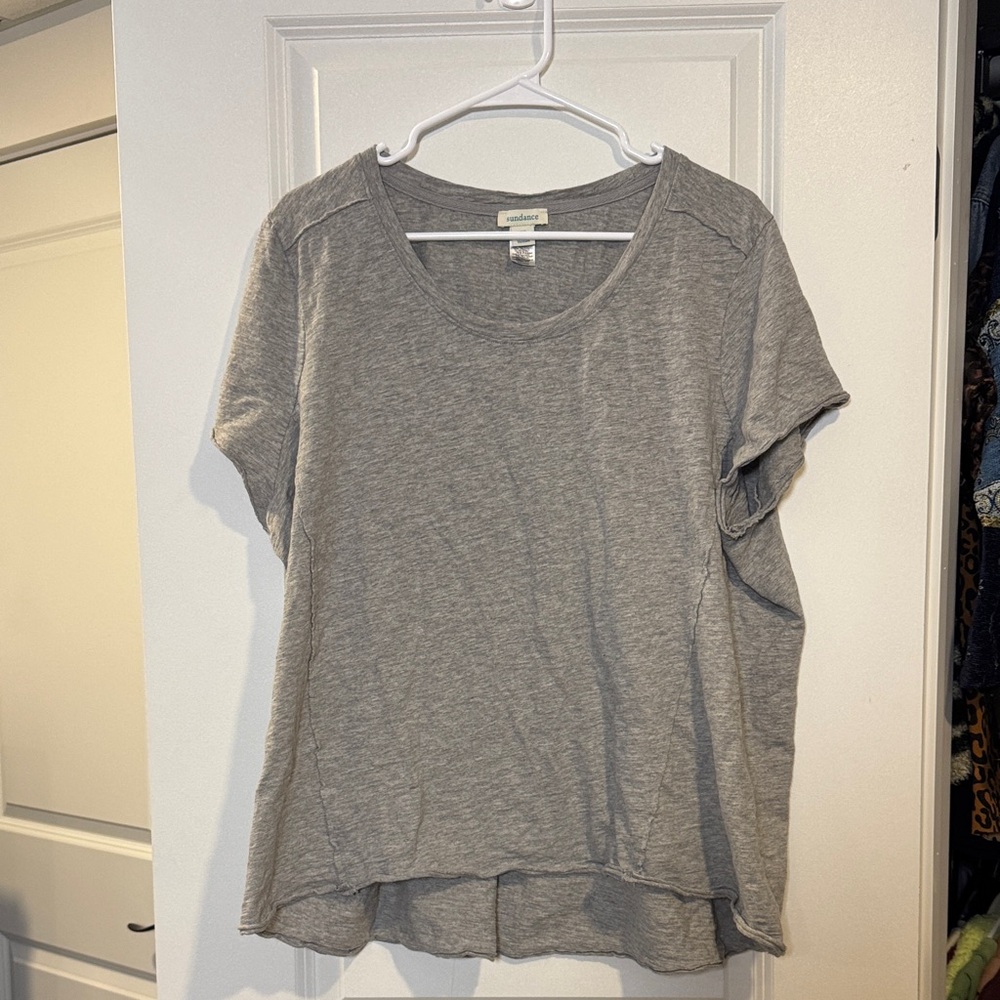 Sundance Heather Gray Short Sleeve Tee